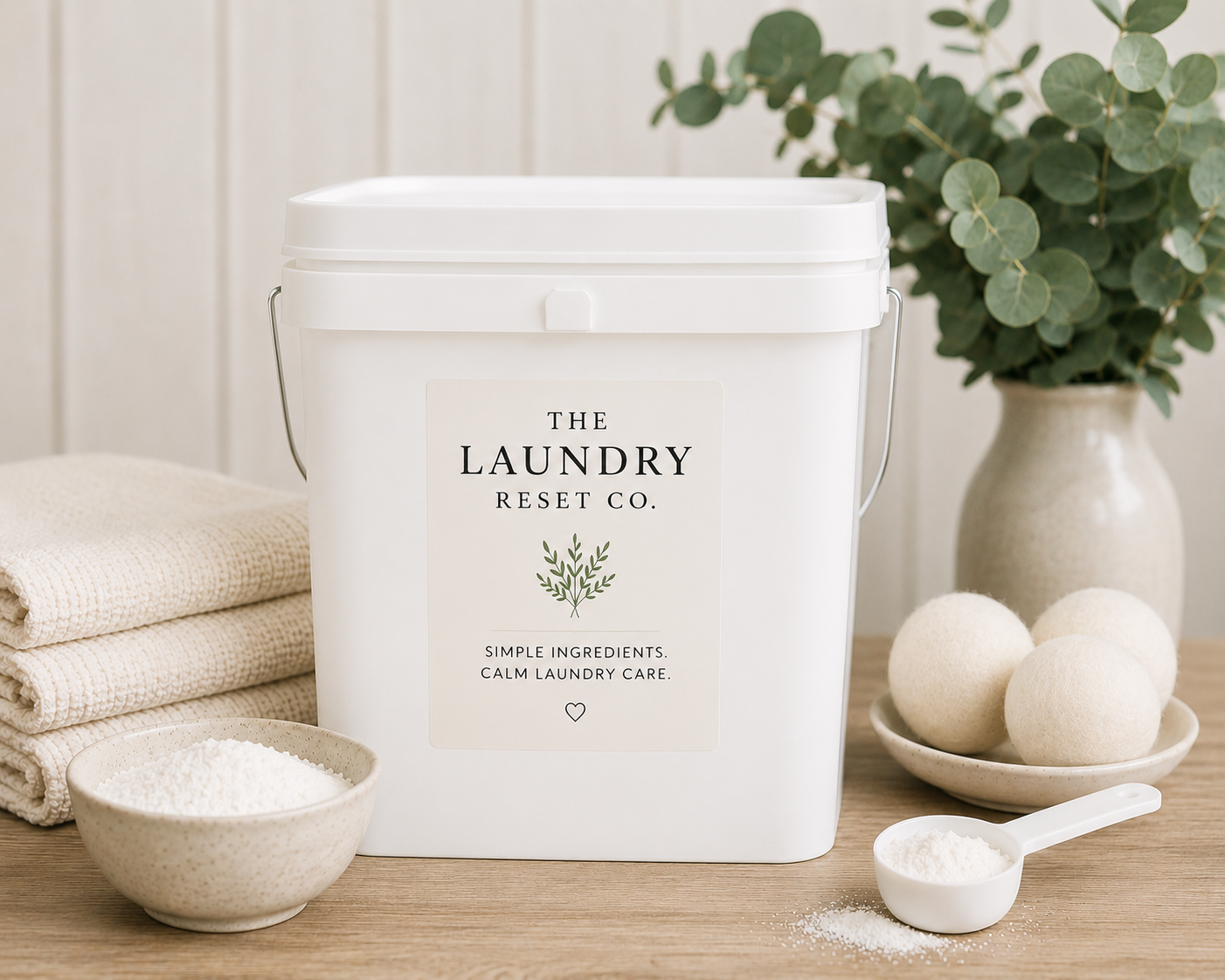 The Laundry Reset Co. 2-Gallon Laundry Bucket