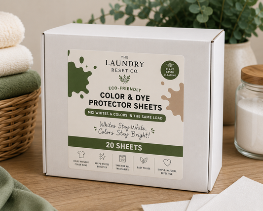 The Laundry Reset Co. Color & Dye Protector Sheets | 20 Count