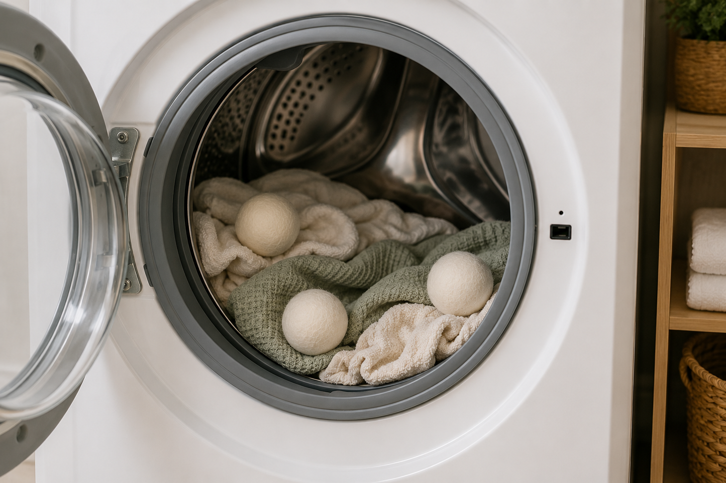 The Laundry Reset Co. Wool Dryer Balls