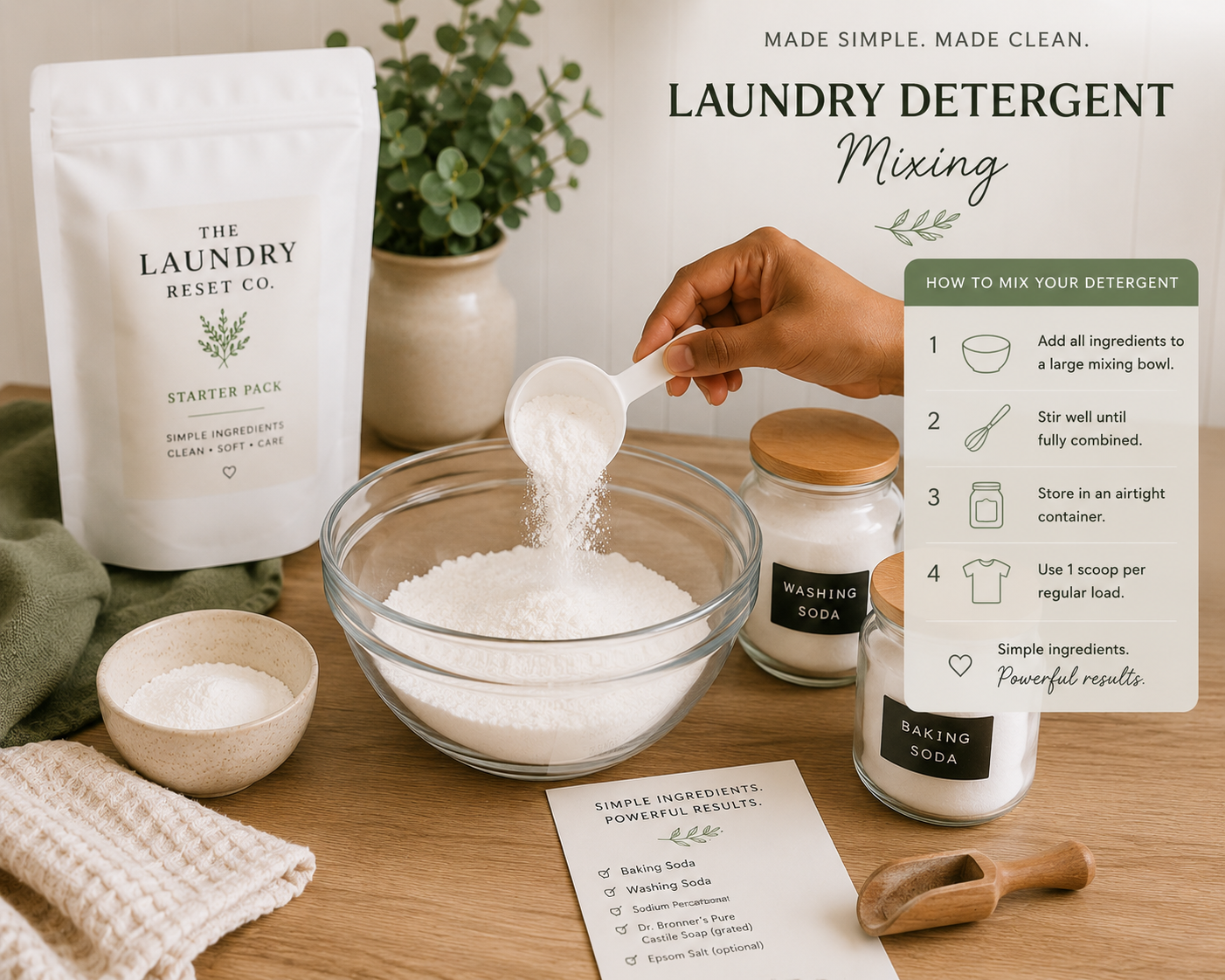 The Laundry Reset Co. Starter Pack